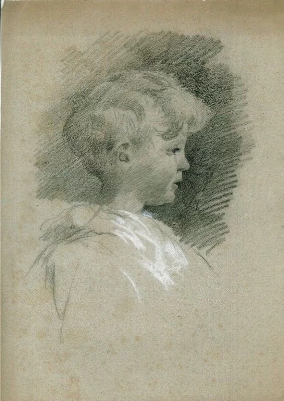 Pierre di profilo - dal Saint, Cloud, museo Avelines